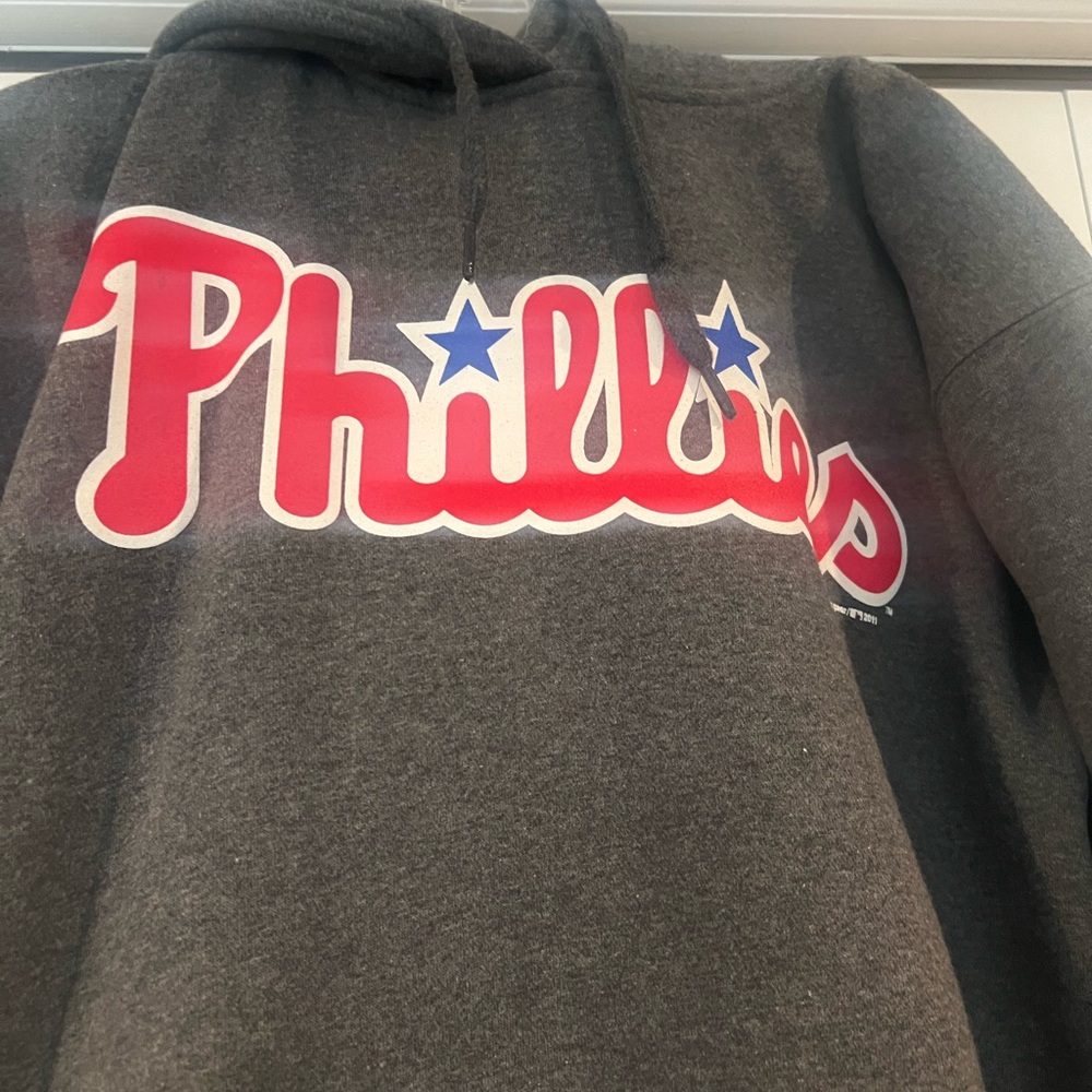 Phillies Gray Hoodie